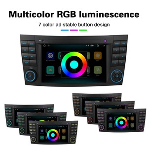 Autoradio multimédia Android 14 avec écran tactile 7 pouces, GPS intégré 2DIN, navigation, WiFi, Bluetooth, pour Mercedes-Benz Classe E W211 - Product Image 5