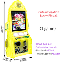 Fusée étoilée pour enfants à pièces machine de jeu vidéo moins chère vente de machine d'arcade