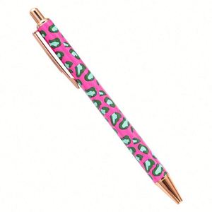 Creative Cartoon Cute Leopard Print Christmas Engraving Promotional 1.0Mm Ballpoint <b>Pen</b> - Product Image 2