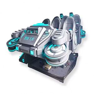 Simulador de Nave Espacial VR de 6 Asientos para Interiores, Estructura Metálica para Multijugador, Experiencia Emocionante de 360 Grados, Centro Comercial, Parque Temático - Product Image 2