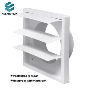 La fenêtre carrée en ABS couvre la sortie d'air du nouveau système de ventilation pour l'évent d'échappement de la climatisation centrale - Product Image 3