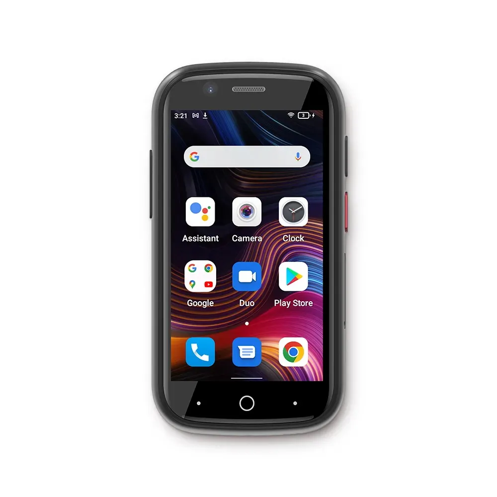 Unihertz Jelly 2E Versão Global Mini Menor Smartphone de 3 polegadas Android 12 Desbloqueado 4GB + 64GB 2000mAh 16MP 4g Celulares Bonitos