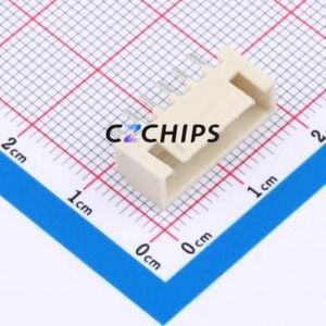 WAFER-HA2.54-6PZZ-Y62 Wire-to-Board Pin Header Through hole Component (THT),P=2.5mm Connector 1x6P 2.5mm Through Hole XHB - Product Image 1