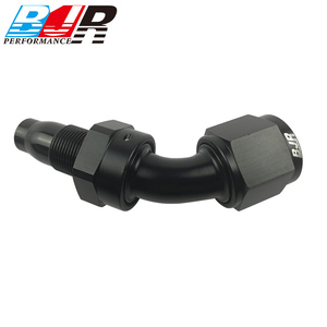 BJR Racing Car Parts Extrémité de tuyau à 45 degrés Raccord pivotant mâle AN6 - Product Image 4