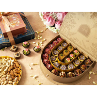 Coffret Cadeau Ramadan Luxueux Arabie Saoudite : Chocolats et Dattes Fraîches Premium – Édition Spéciale Aïd Moubarak