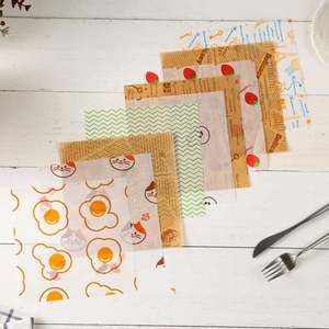 Wholesale Custom Food Grade Grease Proof Kraft Brown Sandwich Packaging <b>Paper</b> and <b>Burger</b> <b>Wrapping</b> <b>Paper</b> - Product Image 3