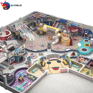 <span class=keywords><strong>Area</strong></span> giochi per bambini al coperto su misura all'ingrosso parco giochi per bambini in morbida plastica in vetroresina per campi da gioco labirinti - Product Image 5