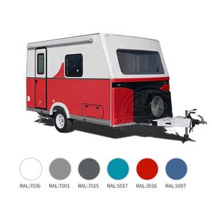 Ocio <span class=keywords><strong>Camper</strong></span> Viajes al aire libre con remolque Fabricante de China RV remolque de viaje 4 literas Remolque <span class=keywords><strong>Camper</strong></span> Van - Product Image 5
