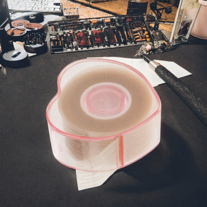 Waterproof Heart Mesh Lace Eyelid Sticker Roll Double Sided Invisible Long Lasting Eye Tape - Product Image 3