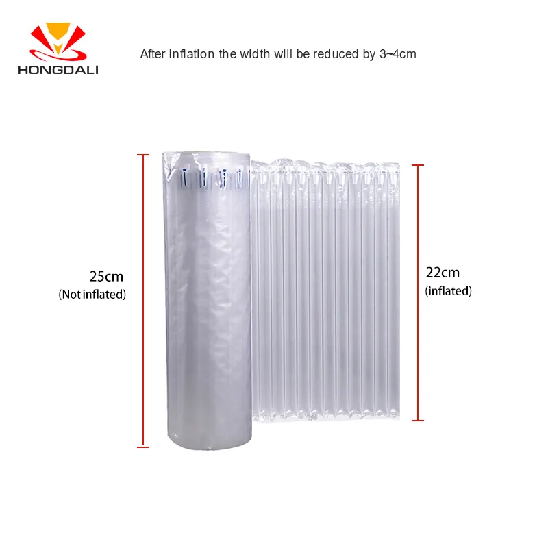 Thickened Strong Wholesale Factory Price Packing Material Air Column Cushion Film Bubble Roll Bags For Wooden Furniture