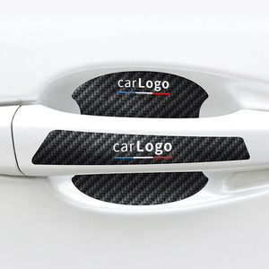 Customizável Logo Fibra De Carbono Carro Porta Guarda Adesivos Universal Anti-Colisão e <span class=keywords><strong>Design</strong></span> Resistente a Riscos - Product Image 1
