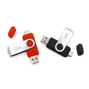 Flash USKYSZ OTG Swivel USB Flash Drive 8GB 4GB 2GB 128GB 64GB 32GB 16GB Memory Pen Drive Pendrive OTG 2.0 USB Flash Drive