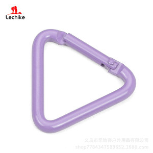 Porte-clés mousqueton en aluminium épais personnalisé, motif anime, sérigraphié en couleur, étanche, vente en gros - Product Image 5