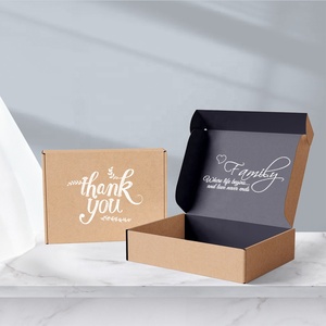 Kotak pengiriman surat karton kustom mewah kotak pengiriman kertas bergelombang kemasan karton kotak kardus bergelombang - Product Image 2