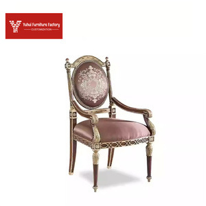Mesa de Comedor Redonda Estilo <span class=keywords><strong>Castillo</strong></span> de <span class=keywords><strong>Windsor</strong></span>, Estilo Europeo Moderno con Paneles Tallados en Madera Sólida para Muebles de Hogar - Product Image 3