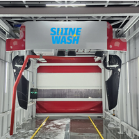 Shinewash K9 Plus Machine de lavage de voiture entièrement automatique à bras unique électrique en acier 360 degrés sans contact avec une puissance de 25 kW
