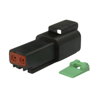 2‑poliges spritzgegossenes abgedichtetes Automobil‑Steckverbinder‑Set, wasserdichter Stecker und Buchse für Kabelverbindungen