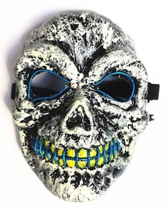 หน้ากากฮาโลวีน: หน้ากากสปาร์ตันกะโหลกศีรษะผู้ใหญ่เจสันอุปกรณ์สำหรับงานเลี้ยงการแสดงอุปกรณ์ตกแต่งห้องหลบหนี - Product Image 2