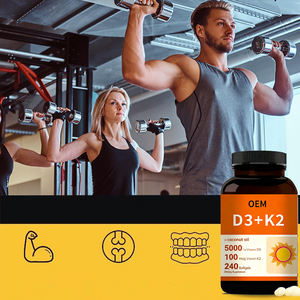 Fabricantes de cápsulas blandas de vitamina <span class=keywords><strong>D3</strong></span> personalizables <span class=keywords><strong>1000</strong></span> <span class=keywords><strong>IU</strong></span> <span class=keywords><strong>D3</strong></span> <span class=keywords><strong>K2</strong></span> Softgel soporte inmunológico y cápsulas blandas de huesos y dientes - Product Image 4