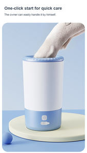 Limpiador de patas de perro portátil, limpiador eléctrico de patas de mascotas, cepillo de aseo, émbolo para perros, lavadora de pies, limpiador de patas fangosas - Product Image 5