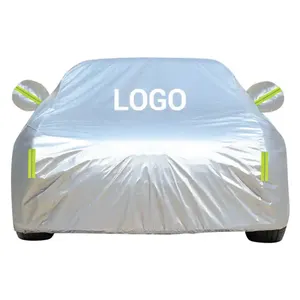 PEVA UV Protection Car Cover Custom Logo Waterproof Universal Outdoor Car Cover With Mirror