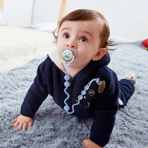 Broches para Chupetes con Diseño de Dibujos Animados Personalizados para Bebés de 0 a 12 Meses, Hechos de Silicona de Grado Alimenticio, Libres de BPA y Ecológicos - Product Image 5