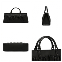 Luxuriöse Maßanfertigung Damen Luxus PU-Leder Crossbody Schultertasche Wasserdicht IPX4 Reißverschluss Kissenform Langlebig