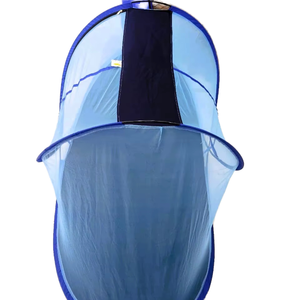 M/S SAMI ENTERPRISES Strong <b>Single</b> Person Folding Self-Supporting Heavyweight Polyester Mosquito Net (<b>Single</b> <b>Bed</b> Size <b>Base</b>) - Product Image 3