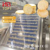 Ligne de production de chips de riz entièrement automatique en acier inoxydable, solution clé en main pour usine, capacité personnalisée, grande échelle, pour snacks.