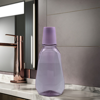 Bouteille PET 250ml Conteneur liquide pour soins bucco-dentaires Emballage de récipient en plastique pour lavage de la bouche vide