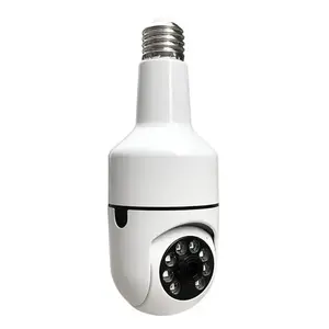 Hot Selling 2MP WiFi CCTV IP Camera for Home Use Bulb Wireless Smart Security System with CMOS Sensor Indoor Application