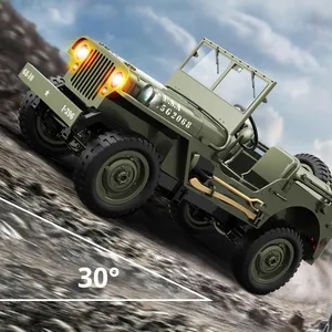 Auto RC Crawler 2.4G in Scala 1:10, Modello di Camion <span class=keywords><strong>Militare</strong></span> Simulato per Bambini - Product Image 2