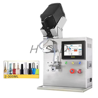 Máquina de llenado multifuncional de un solo cabezal, llenadora automática de pegamento para pestañas, para procesamiento de adhesivos líquidos y pegamento cosmético