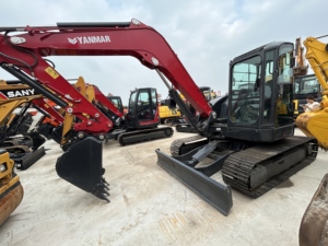 รถขุดขนาดเล็กยี่ห้อ Yanmar ViO80 8 ตัน มือสองจากญี่ปุ่น สำหรับงานเทศบาลและงานฟาร์ม - Product Image 4
