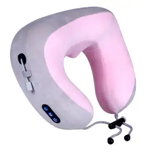 Nacken massage gerät Deep Roller U-Form Massage kissen Benutzer definiertes Logo USB-Ladegerät U-Form Nacken massage kissen
