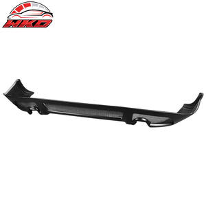 Pour Audi A4 B6 2002-2004 Spoiler de pare-chocs arrière de style V en PU Kit carrosserie de haute qualité - Product Image 2
