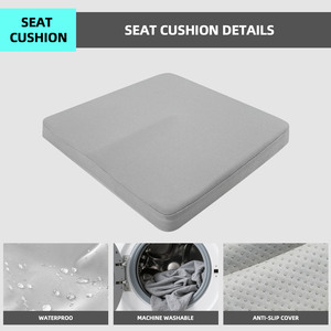 Coussins ergonomiques d'oreiller de siège de mousse de mémoire d'OEM ODM avec la coutume durable d'usine d'oreiller cervical de massage de soutien - Product Image 5