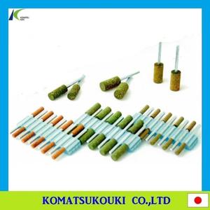 หินลับคมยาง K-TOOL ผลิตในญี่ปุ่น พร้อมแกนแบบ DA รูปทรงกลม สำหรับงานเจียรและขัดเงา WA 80-220 กริต ขนาดปรับแต่งได้ - Product Image 4