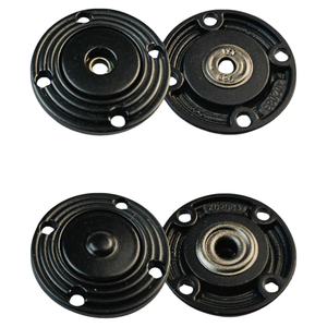 Bán buôn vòng nhựa tráng 8 lỗ may-on ẩn ốc vít 22mm & 26mm nút nam châm cho quần áo mô hình hình chữ nhật - Product Image 3