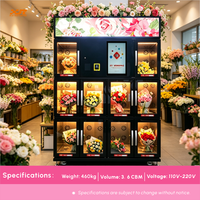 Máquina Expendedora de Ramos de Flores Frescas XY 10 Lockers, Refrigerador Inteligente para Floristería, Máquina Expendedora Automática en Venta