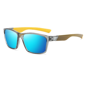 Unisex Polarized <b>Sunglasses</b> PC Frame TAC Lens UV400 Protection Square Outdoor Sports Cycling Driving Glasses - Product Image 1