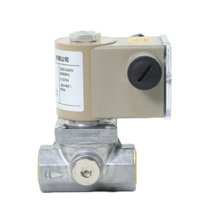 วาล์วโซลินอยด์แก๊ส, 220V, ระบบปิดอัตโนมัติ, ตัววาล์วทำจากสังกะสี, แบบเกลียว, IP54, โซลินอยด์แก๊ส - Product Image 1