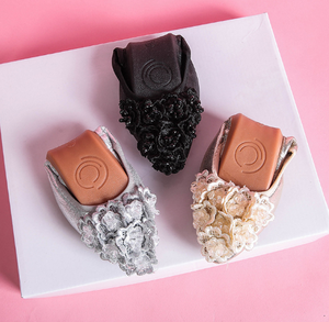 Estate selvatici nuova signore sexy di strass a punta morbida piatto <span class=keywords><strong>scarpe</strong></span> di grandi dimensioni di estate 40 41 <span class=keywords><strong>43</strong></span> pattini di vestito delle donne - Product Image 5