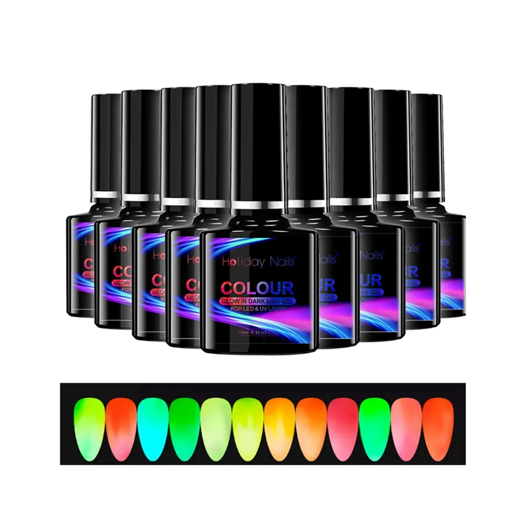 Free Samples Offered Bottle Nail Art Luminous Gel Nail Colours Nails Gel Color