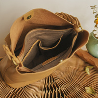 Sac à main en cuir véritable de conception de niche haut de gamme grande capacité sac Simple à la mode pour les femmes en cuir souple dames sac à bandoulière