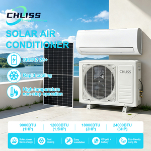 Climatiseur solaire portable mural hybride 12000 BTU pour usage domestique et professionnel CH-12000BTU Double alimentation - Product Image 4