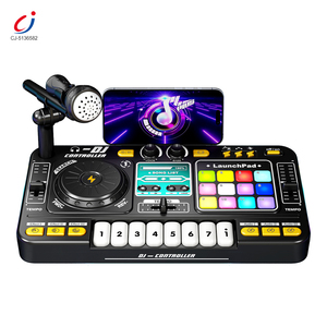 Juguete Musical <span class=keywords><strong>Infantil</strong></span> Chengji, Instrumento Musical con Luces LED, Mezclador <span class=keywords><strong>de</strong></span> DJ Interactivo Multifuncional Educativo para Principiantes, Piano <span class=keywords><strong>de</strong></span> Juguete - Product Image 1