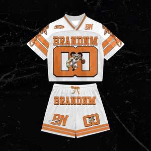 <span class=keywords><strong>T</strong></span>-<span class=keywords><strong>shirt</strong></span> de sport vintage en maille coupe carrée pour homme Tonton Sports, idéal pour le football américain - Product Image 2