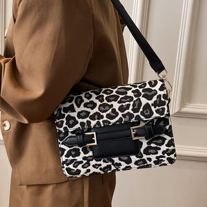 Groothandel Mode Dames Kleine Vierkante Tas Hoge Kwaliteit Luipaardprint Schouder Crossbody Portemonnees Luxe Vrouwen Handtassen - Product Image 6