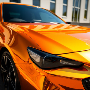 Fabricant de film PVC pour voiture <span class=keywords><strong>camouflage</strong></span> jaune vinyle jaune orange brillant autocollants de couleur auto <span class=keywords><strong>wrap</strong></span> pour - Product Image 1